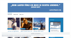 Desktop Screenshot of laufgespraech.com
